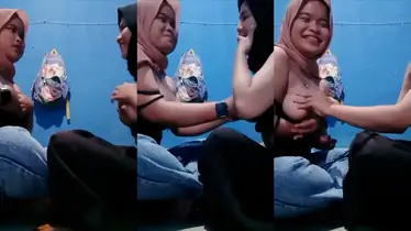 Bokep Indo Mainin Toket Temen Saling Remas Hot